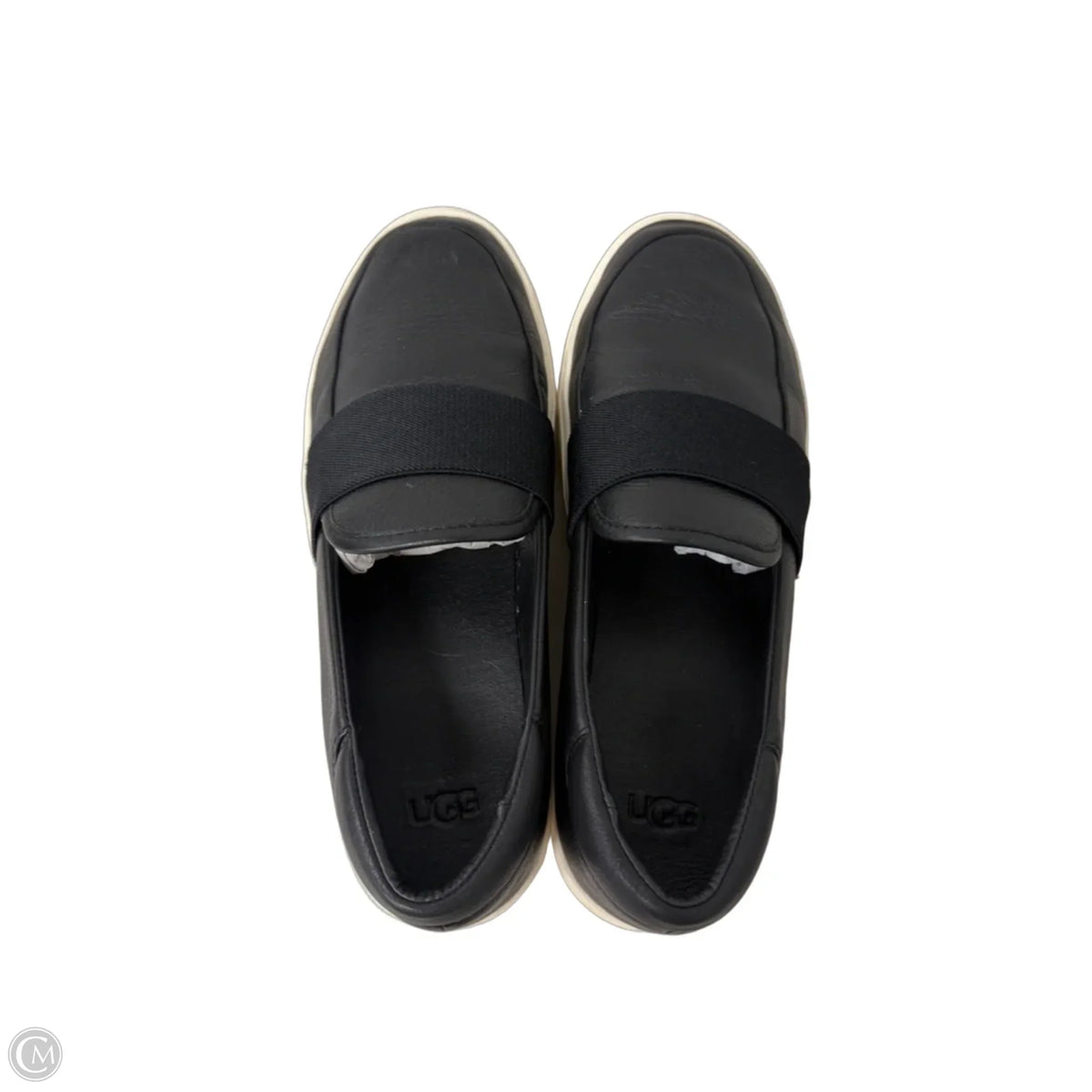 Shoes Flats By Ugg In Black, Size: 9