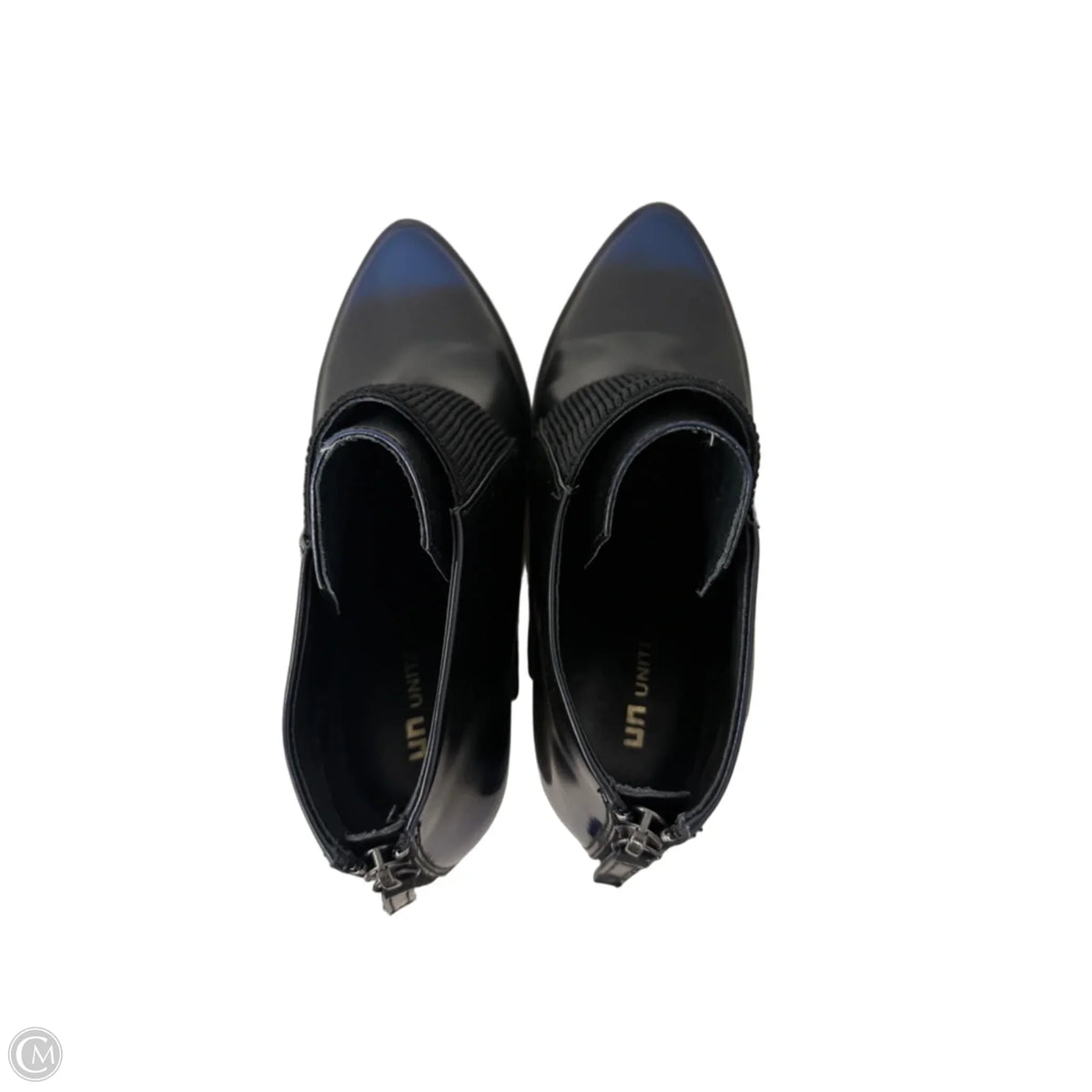 Boots Ankle Heels By Cmb In Black, Size: 6.5