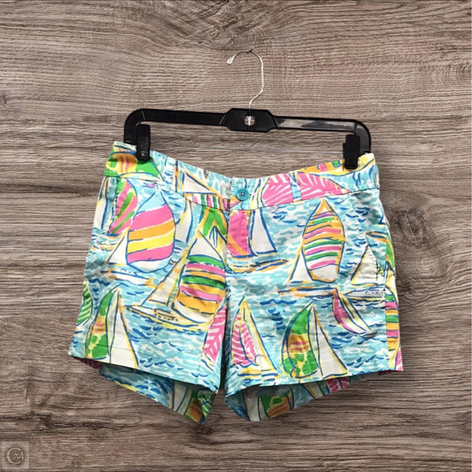 Shorts Designer By Lilly Pulitzer In Nautical Print, Size: 8