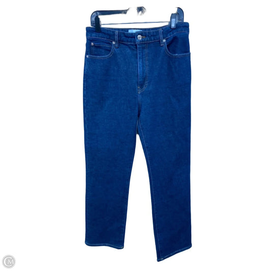 Jeans Straight By Frame In Blue, Size: 10
