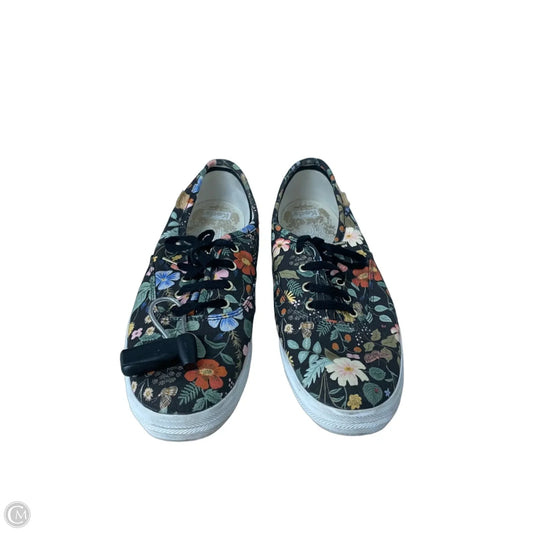 Shoes Sneakers By Keds In Black & Orange, Size: 7.5