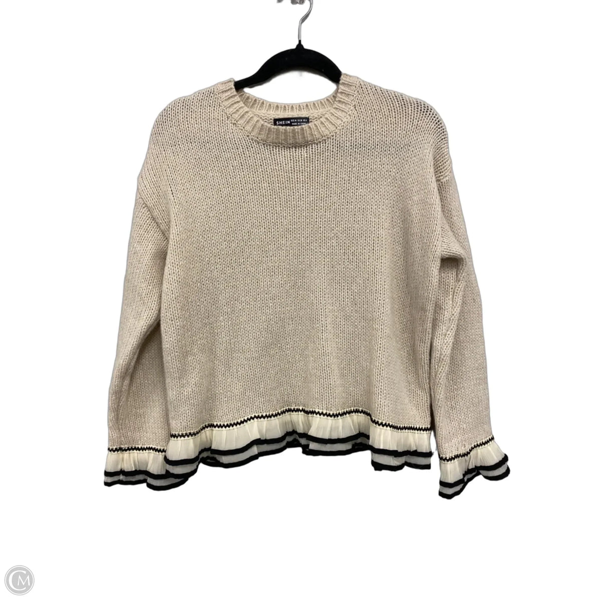 Sweater By Shein In Tan, Size: M