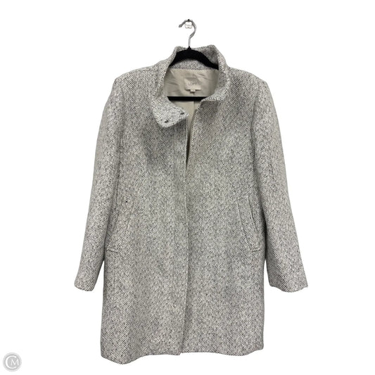 Coat Other By Loft In Black & Cream, Size: L