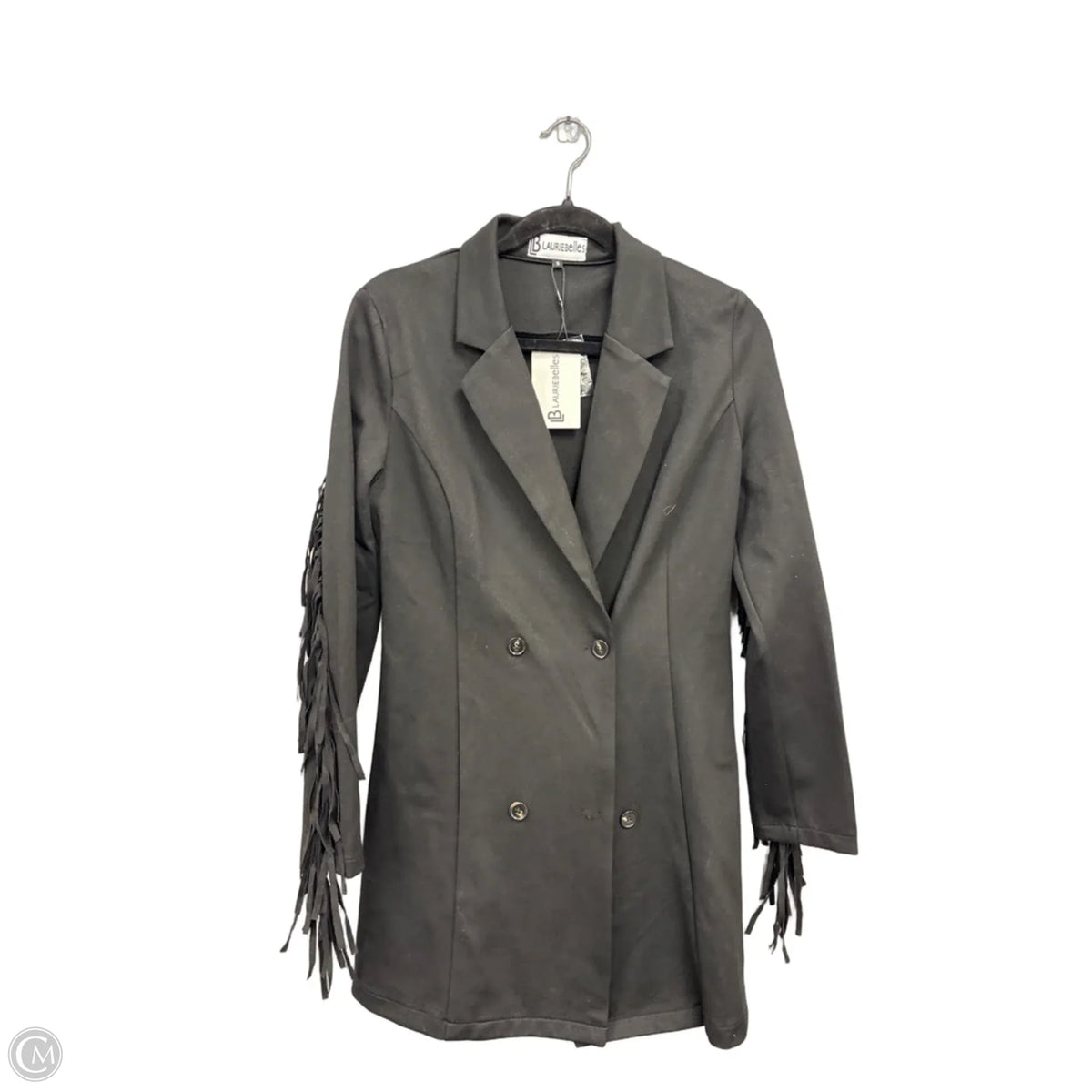 Blazer By Clothes Mentor In Black, Size: S