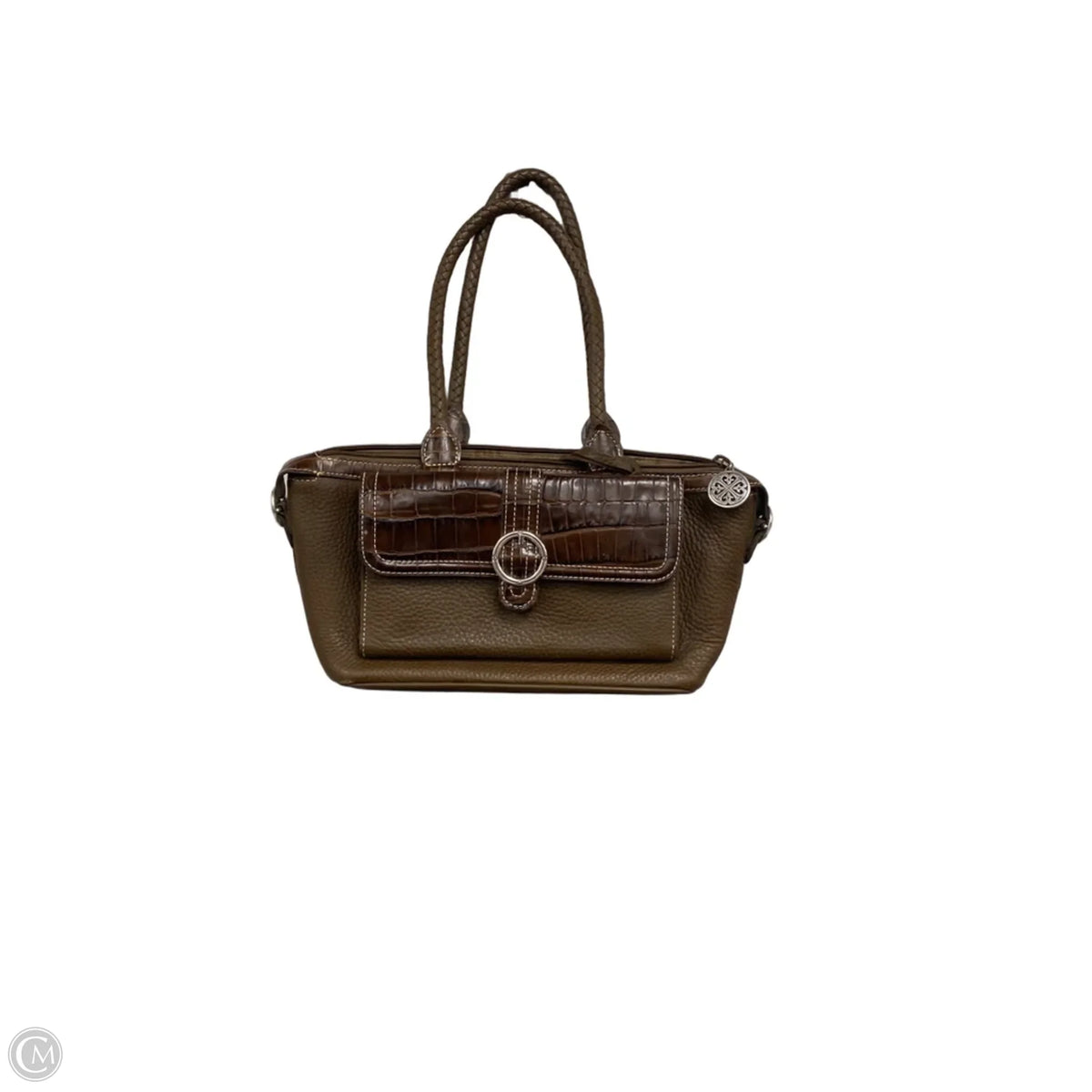 Handbag Leather By Brighton, Size: Small