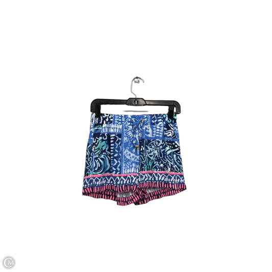 Shorts Designer By Lilly Pulitzer In Geometric Pattern, Size: Xxs