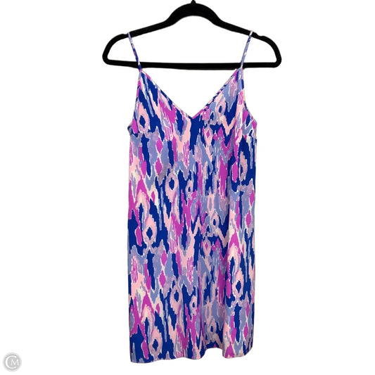 Dress Designer By Lilly Pulitzer In Blue & Pink, Size: Xs