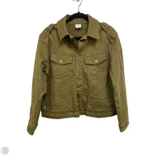 Jacket Denim By Cabi In Green, Size: M