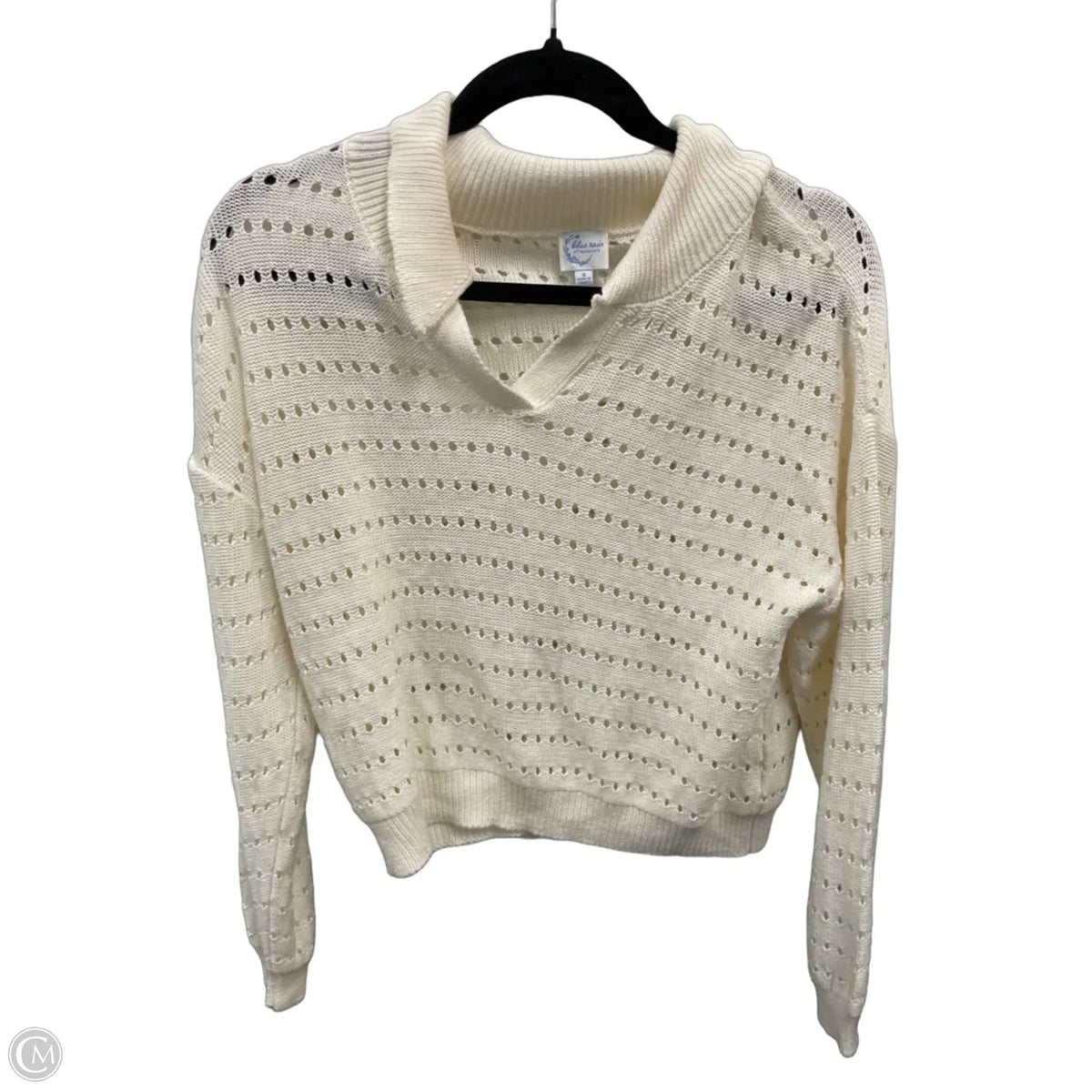 Sweater By Blue Rain In Cream, Size: S