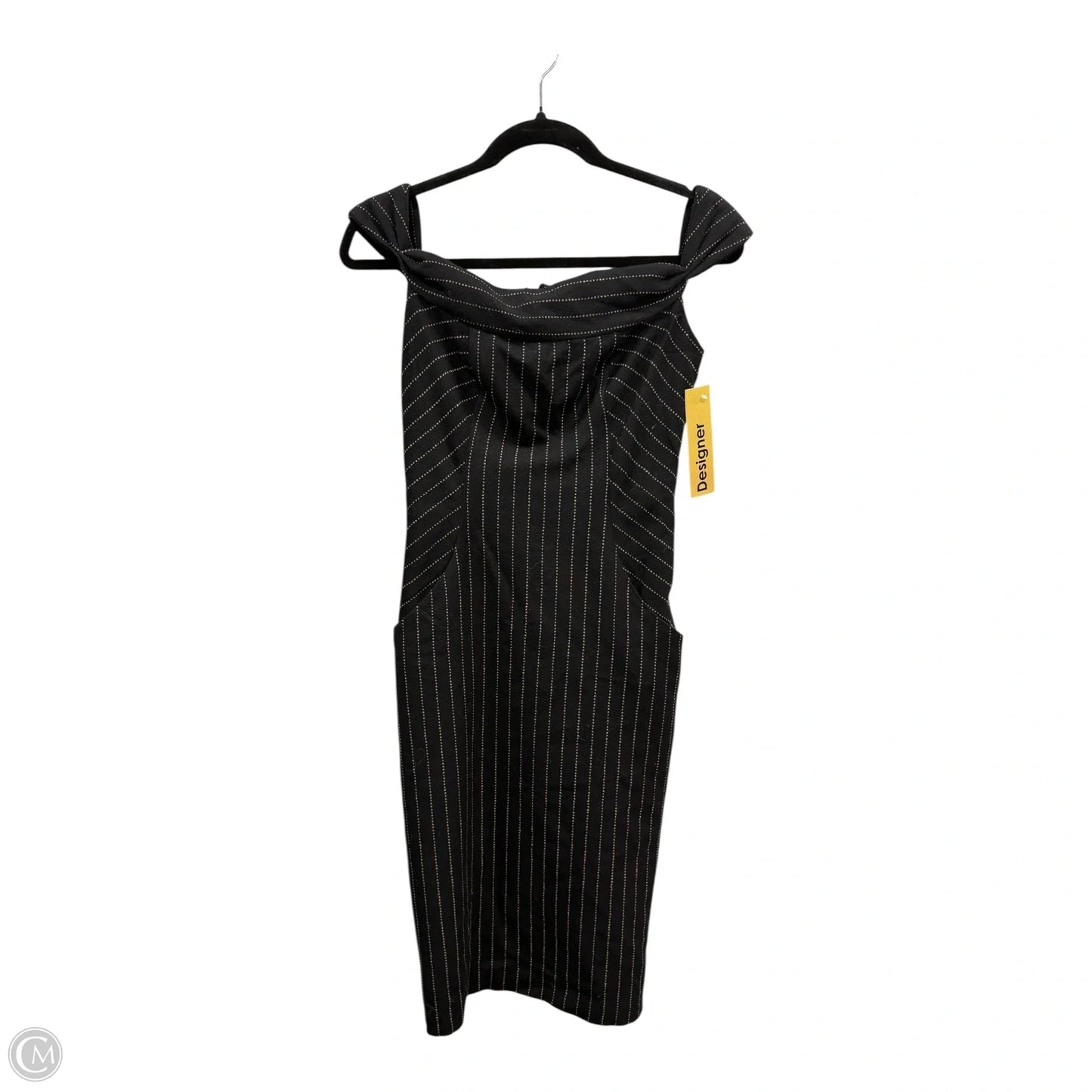 Dress Designer By Milly In Striped Pattern, Size: 2