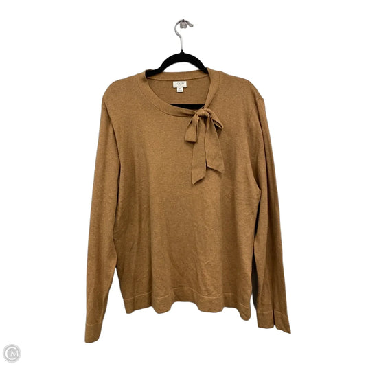 Sweater By J. Crew In Tan, Size: 3x