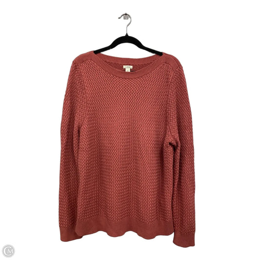 Sweater By L.l. Bean In Mauve, Size: 2x