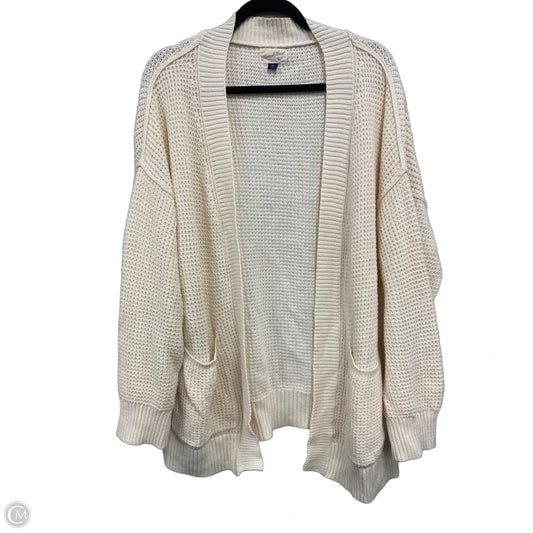 Cardigan By Universal Thread In Cream, Size: Xxl