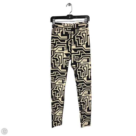 Pants Leggings By H&m In Black & Cream, Size: M