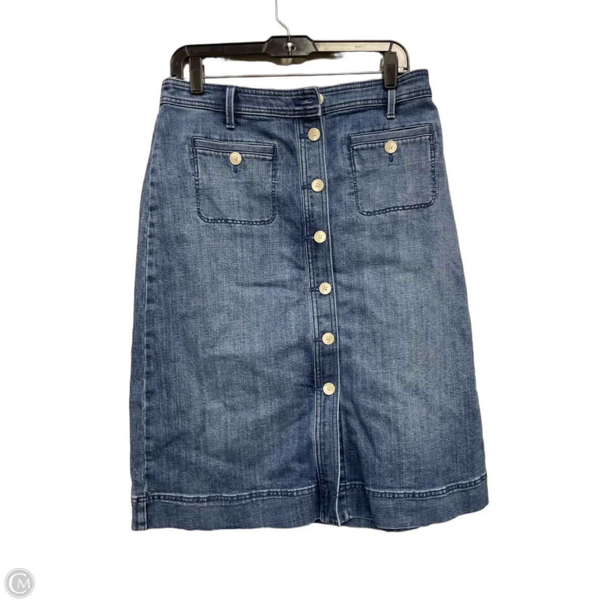 Skirt Midi By Talbots In Blue, Size: 10