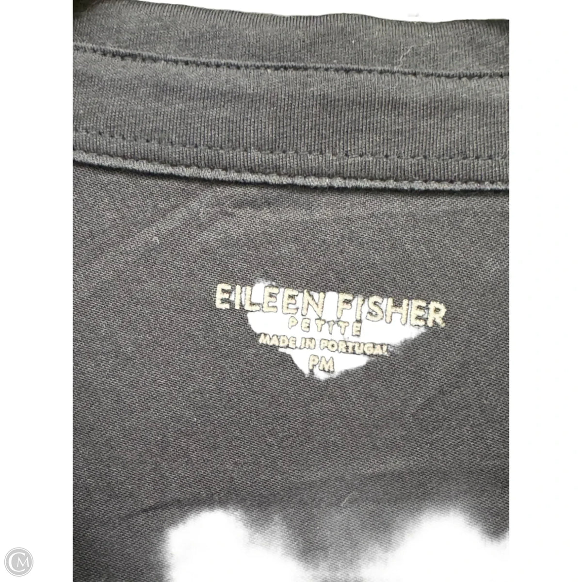 Top Long Sleeve Basic By Eileen Fisher In Navy, Size: Mp