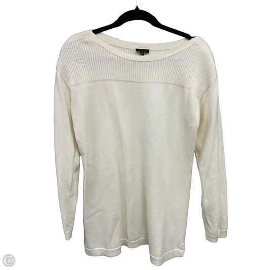 Sweater By Talbots In Cream, Size: M