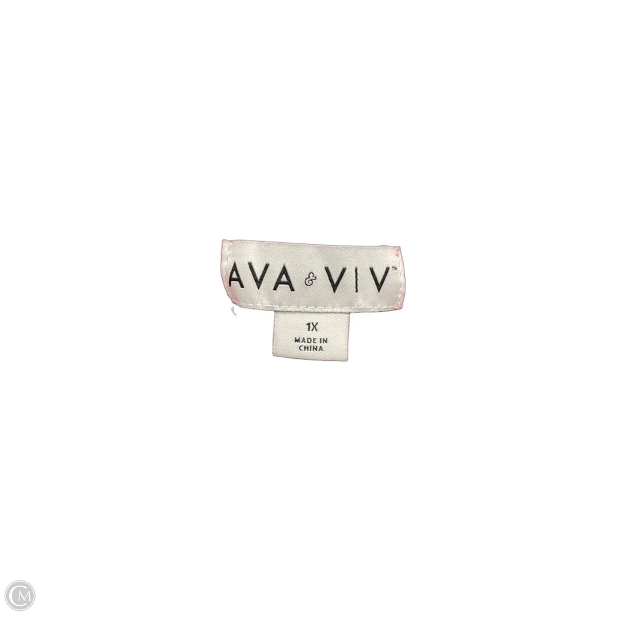 Sweater By Ava & Viv In Red, Size: 1x