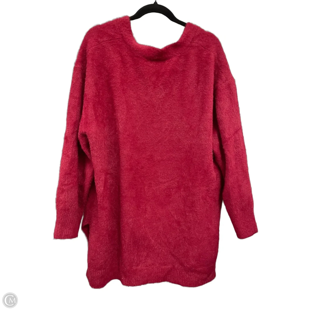 Sweater By Ava & Viv In Red, Size: 1x