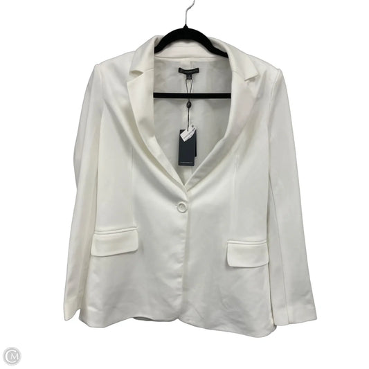 Blazer By Adrianna Papell In Cream, Size: S