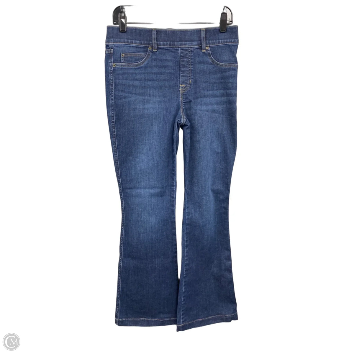 Jeans Flared By Spanx In Blue, Size: M