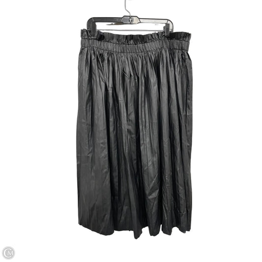 Skirt Maxi By Ashley Stewart In Black, Size: 2x