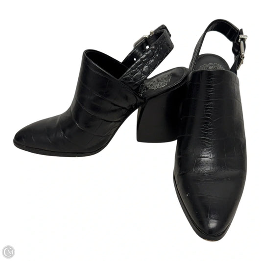 Boots Ankle Heels By Vince Camuto In Black, Size: 6
