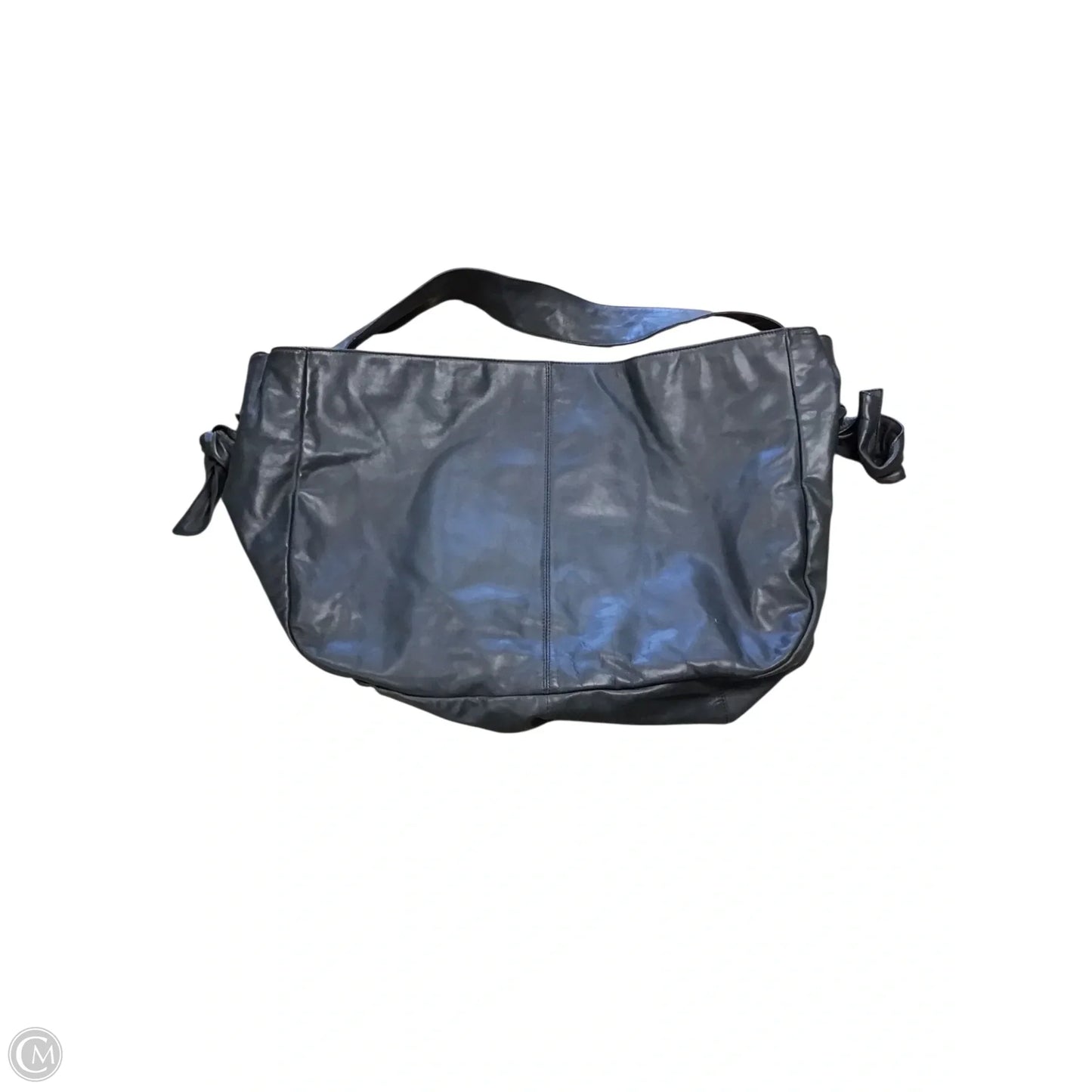 Handbag Leather By Garnet Hill, Size: Large