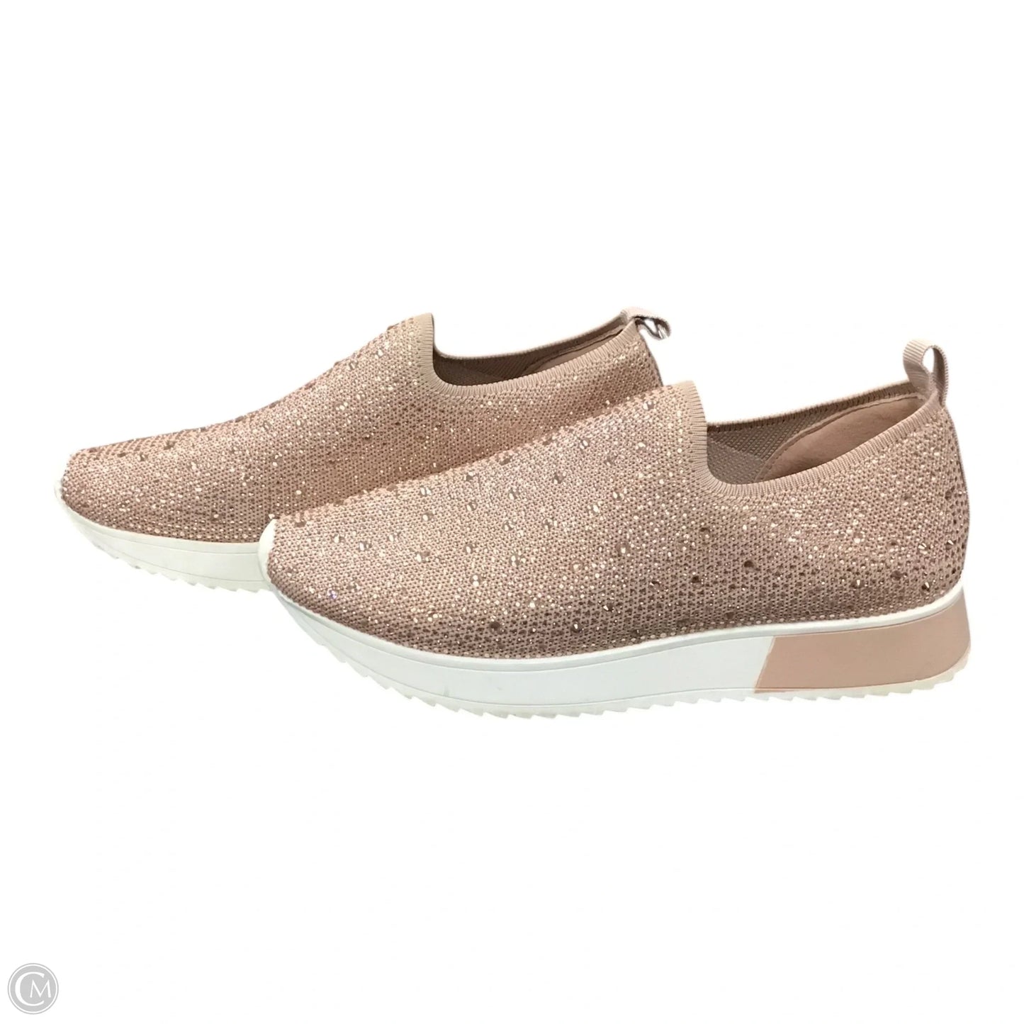 Shoes Sneakers By Steve Madden In Rose Gold, Size: 9
