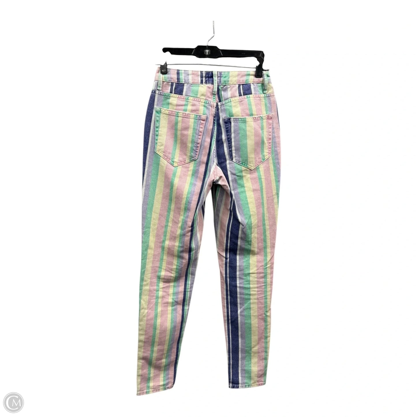 Jeans Skinny By Bdg In Striped Pattern, Size: 0