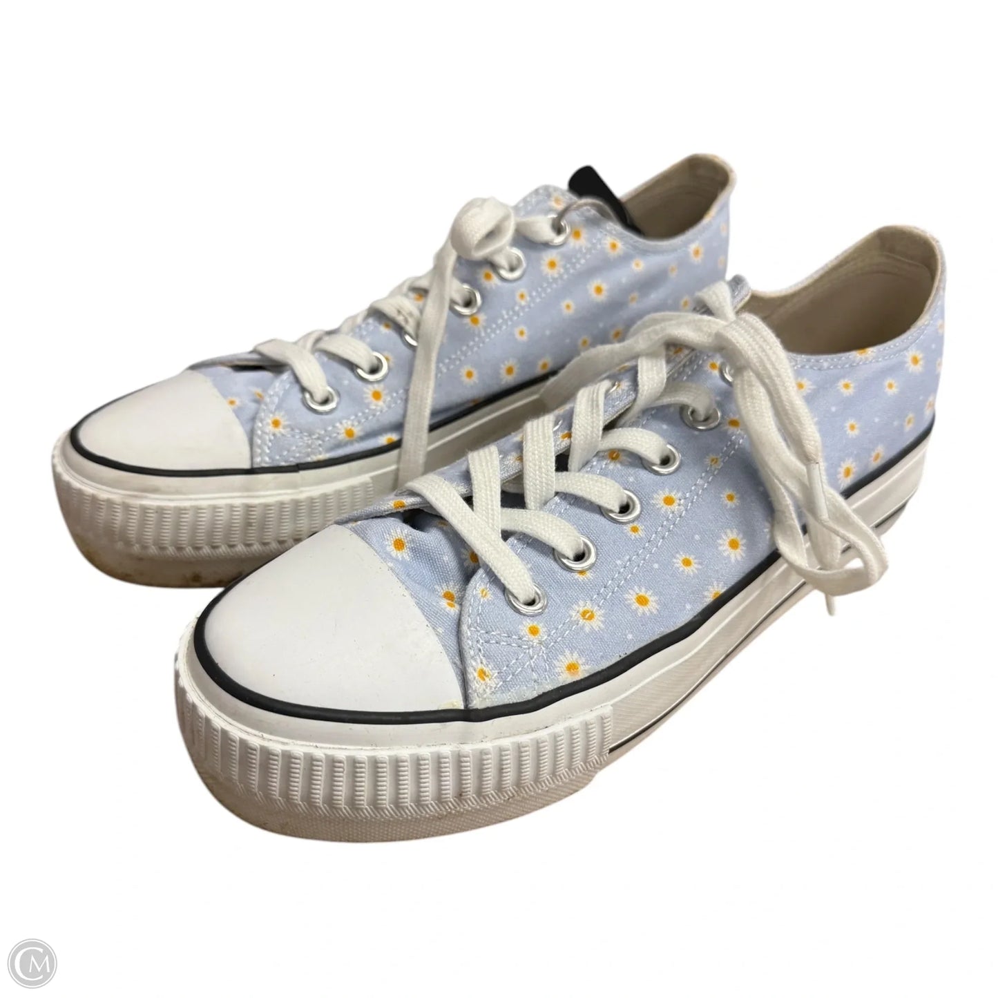Shoes Sneakers By Clothes Mentor In Floral Print, Size: 7