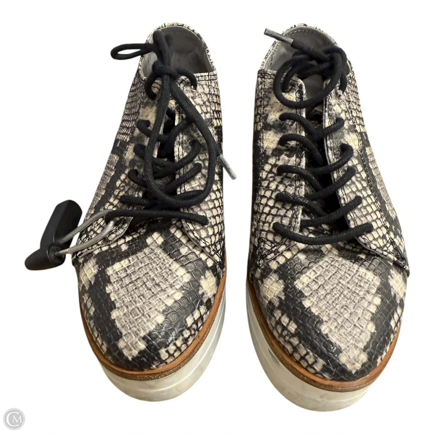 Shoes Heels Wedge By Steve Madden In Snakeskin Print, Size: 6.5
