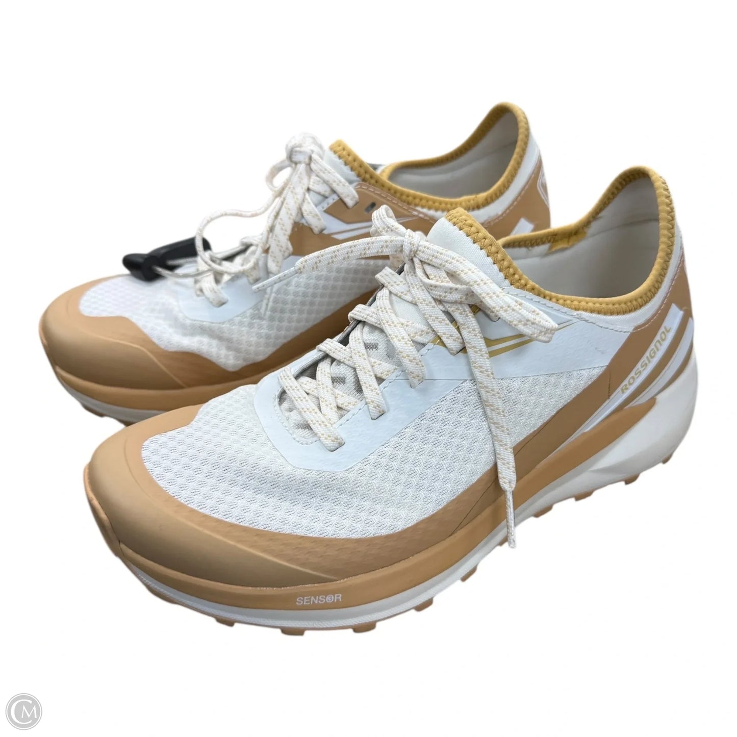 Shoes Athletic By Cmb In Tan & White, Size: 8