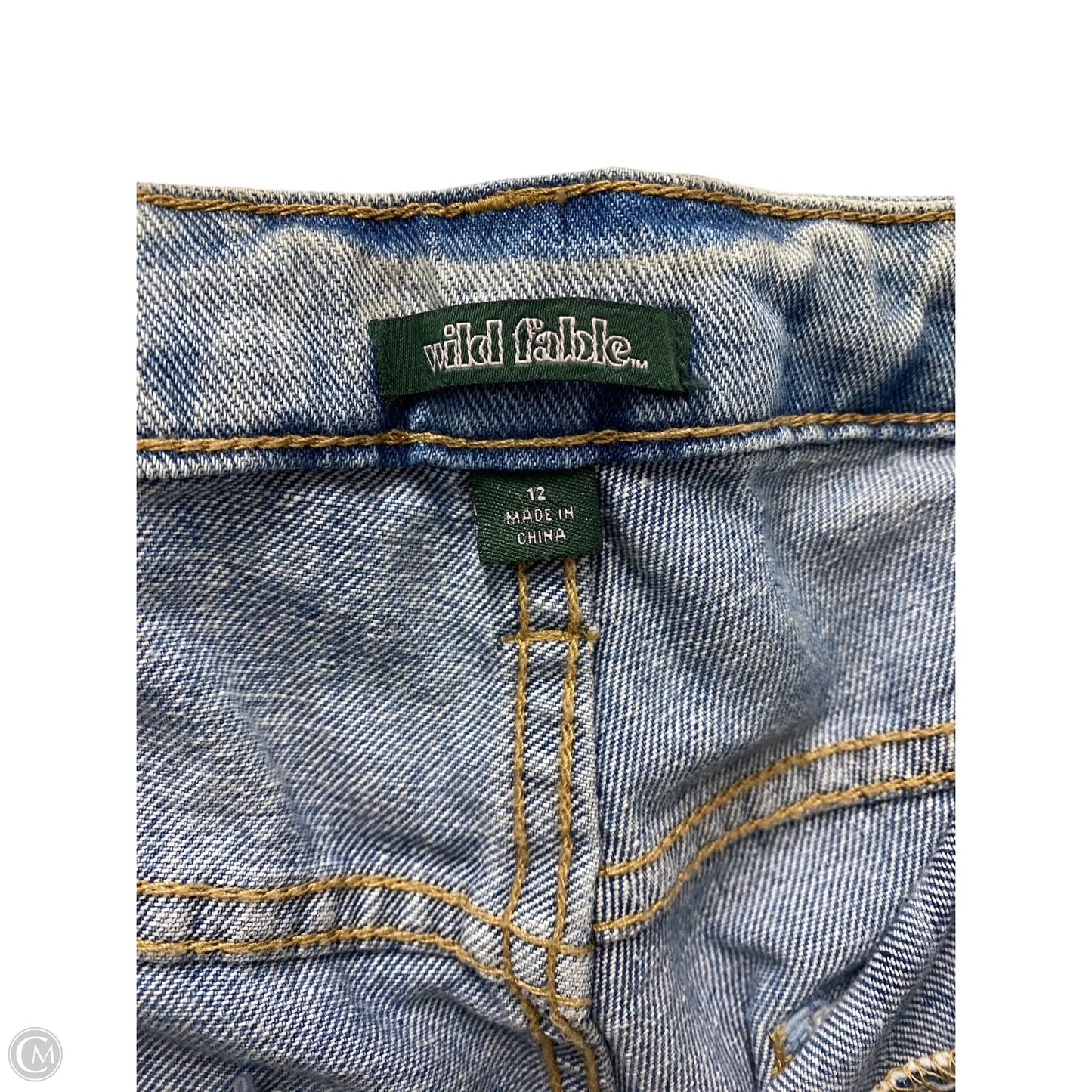 Jeans Flared By Wild Fable In Blue, Size: 12