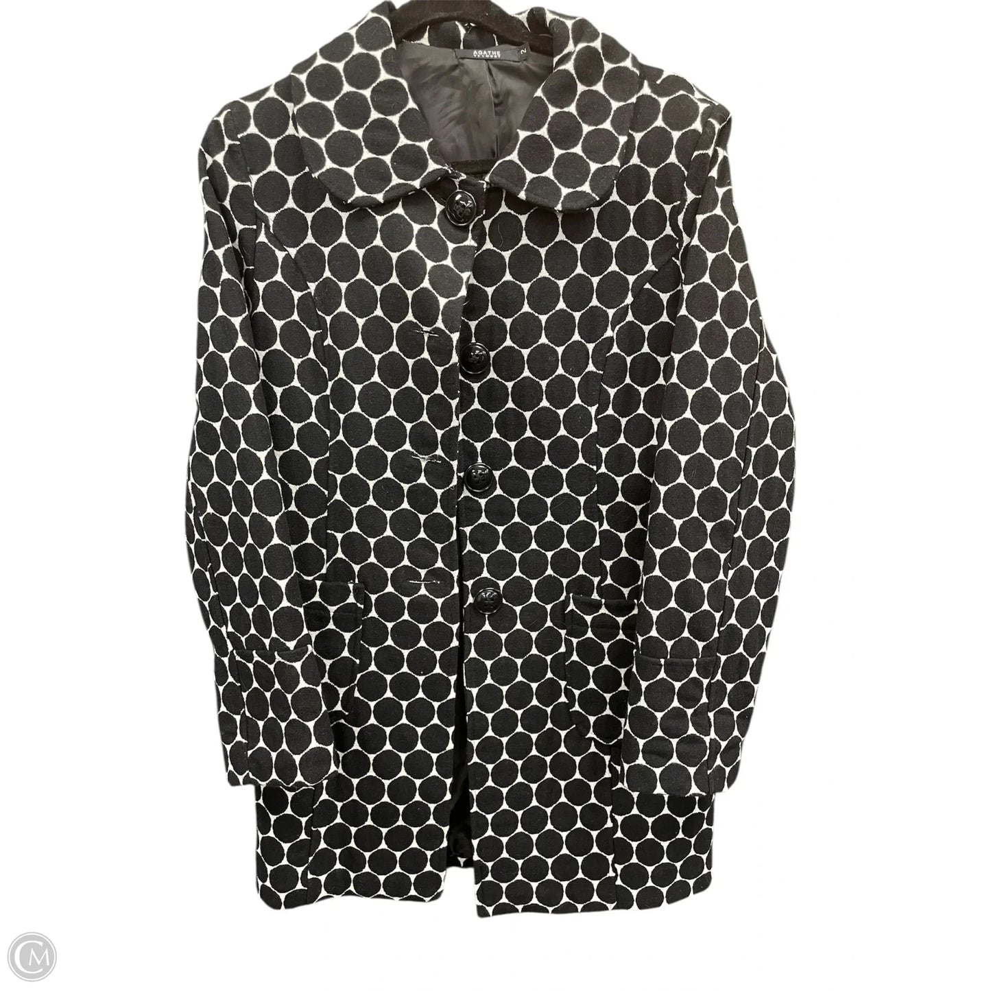 Coat Other By Clothes Mentor In Polkadot Pattern, Size: 2