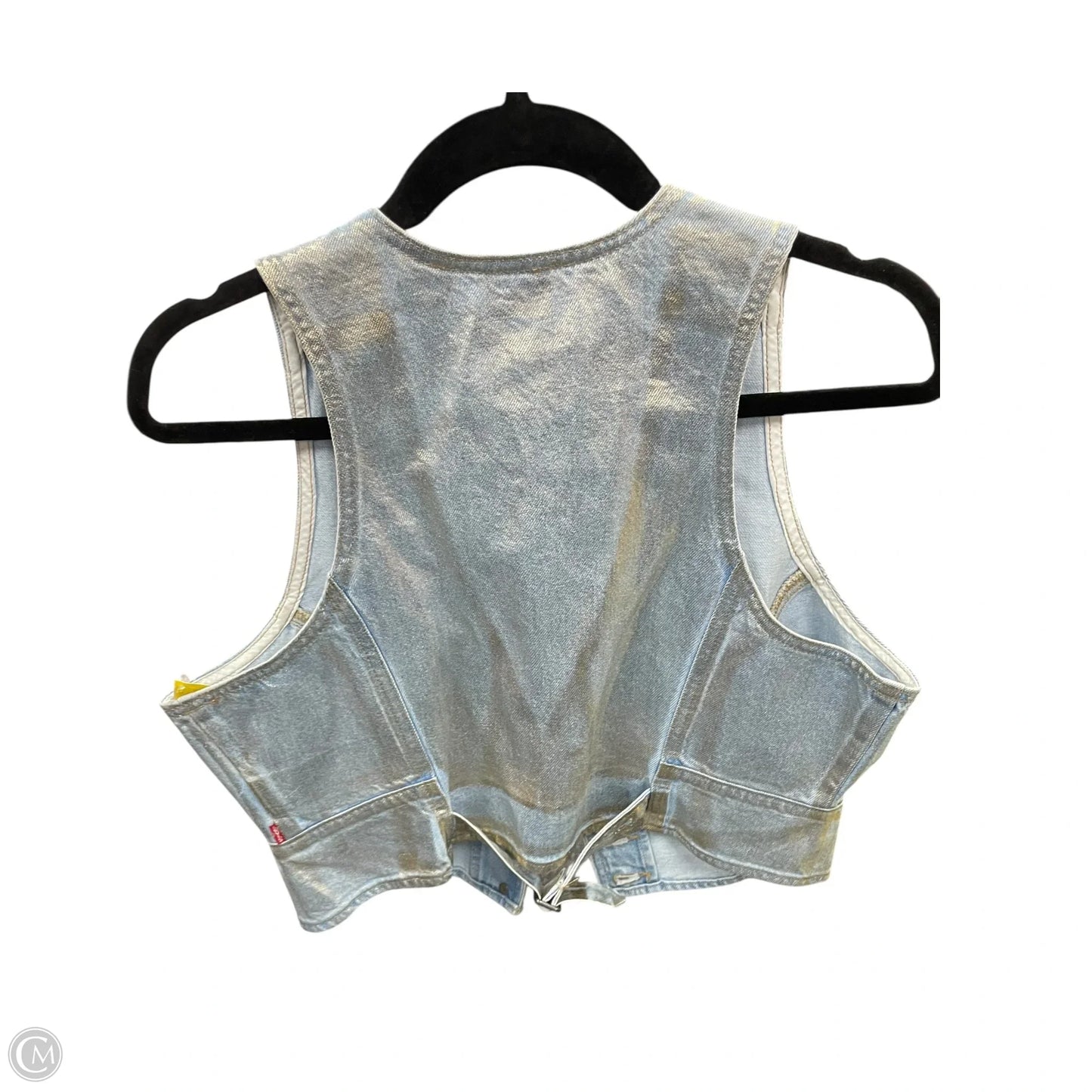 Vest Other By Levis In Silver, Size: L