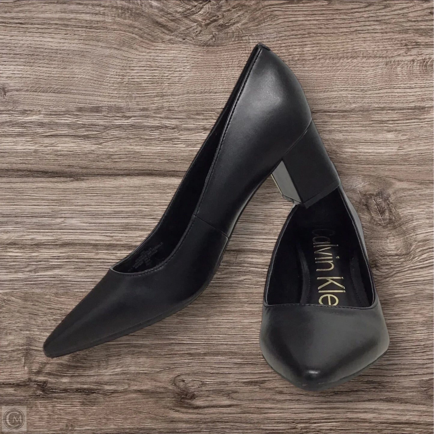 Shoes Heels Block By Calvin Klein In Black, Size: 6