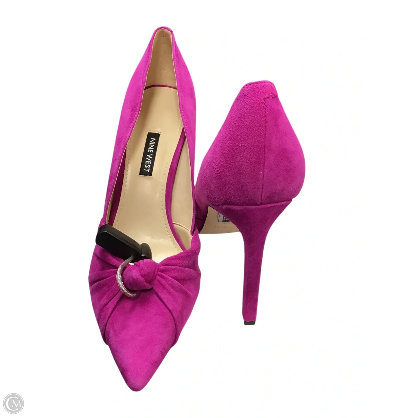 Shoes Heels Stiletto By Nine West In Pink, Size: 8.5