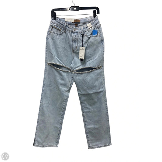 Jeans Straight By Judy Blue In Blue, Size: 4