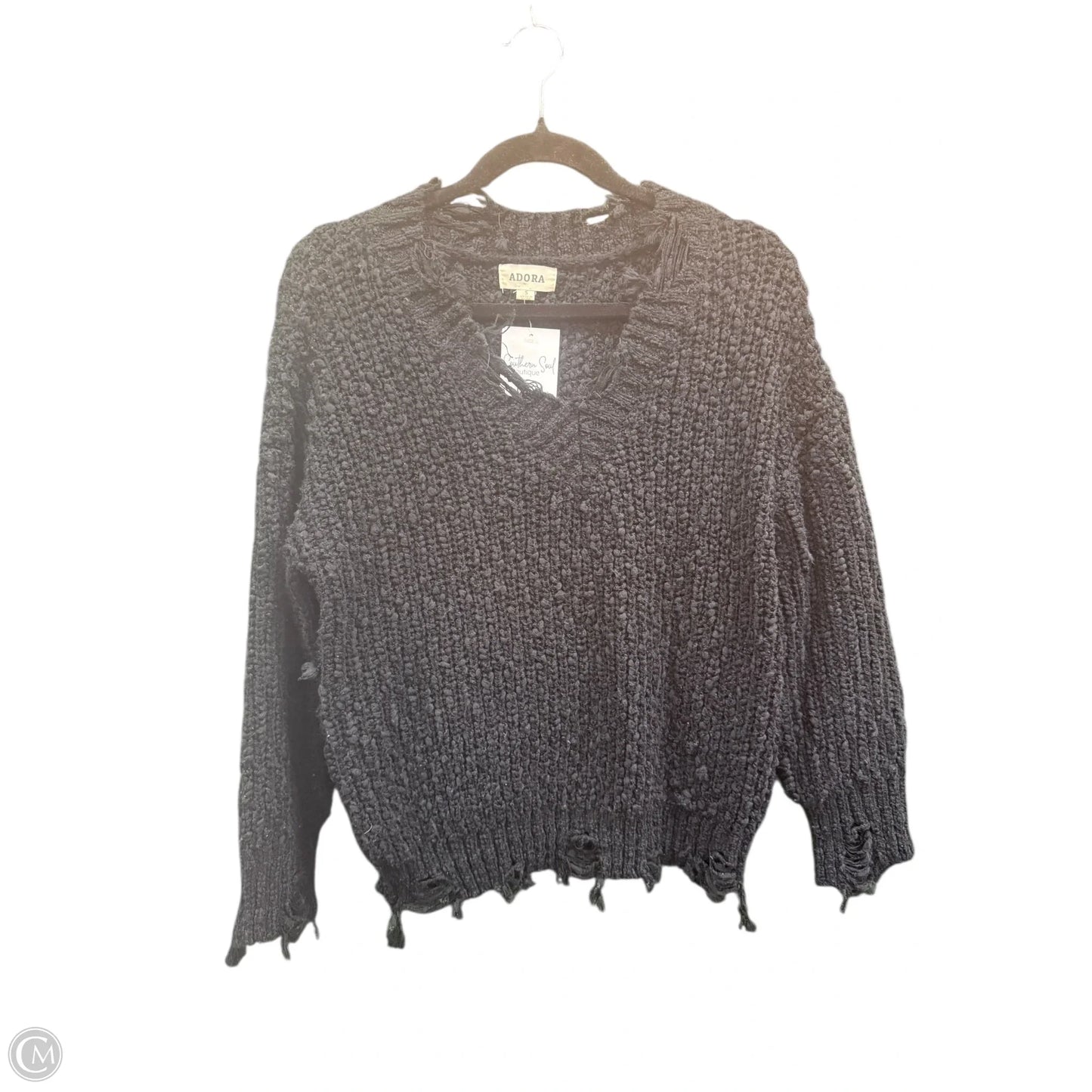 Sweater By Adora In Black, Size: S