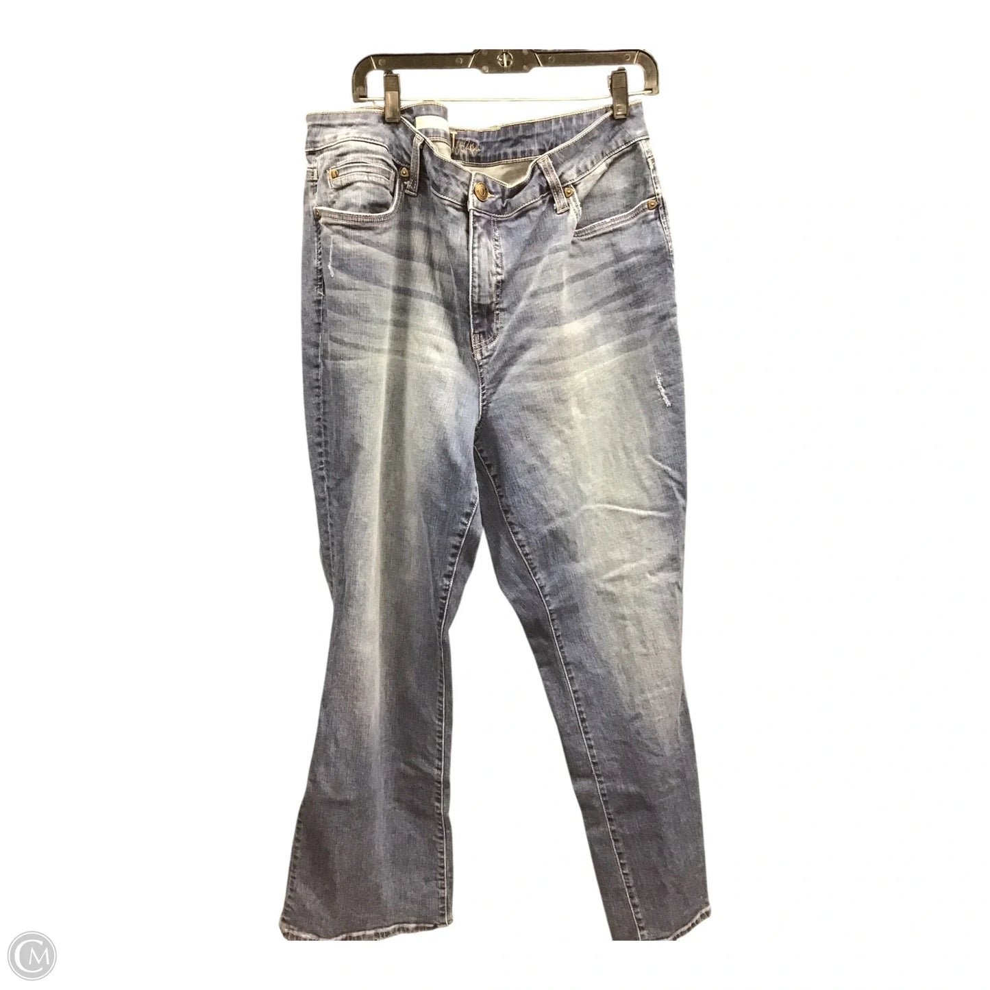 Jeans Boot Cut By Kut In Blue, Size: 18