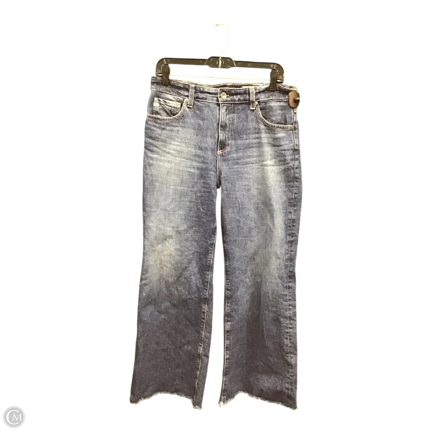 Jeans Cropped By Adriano Goldschmied In Blue, Size: 6