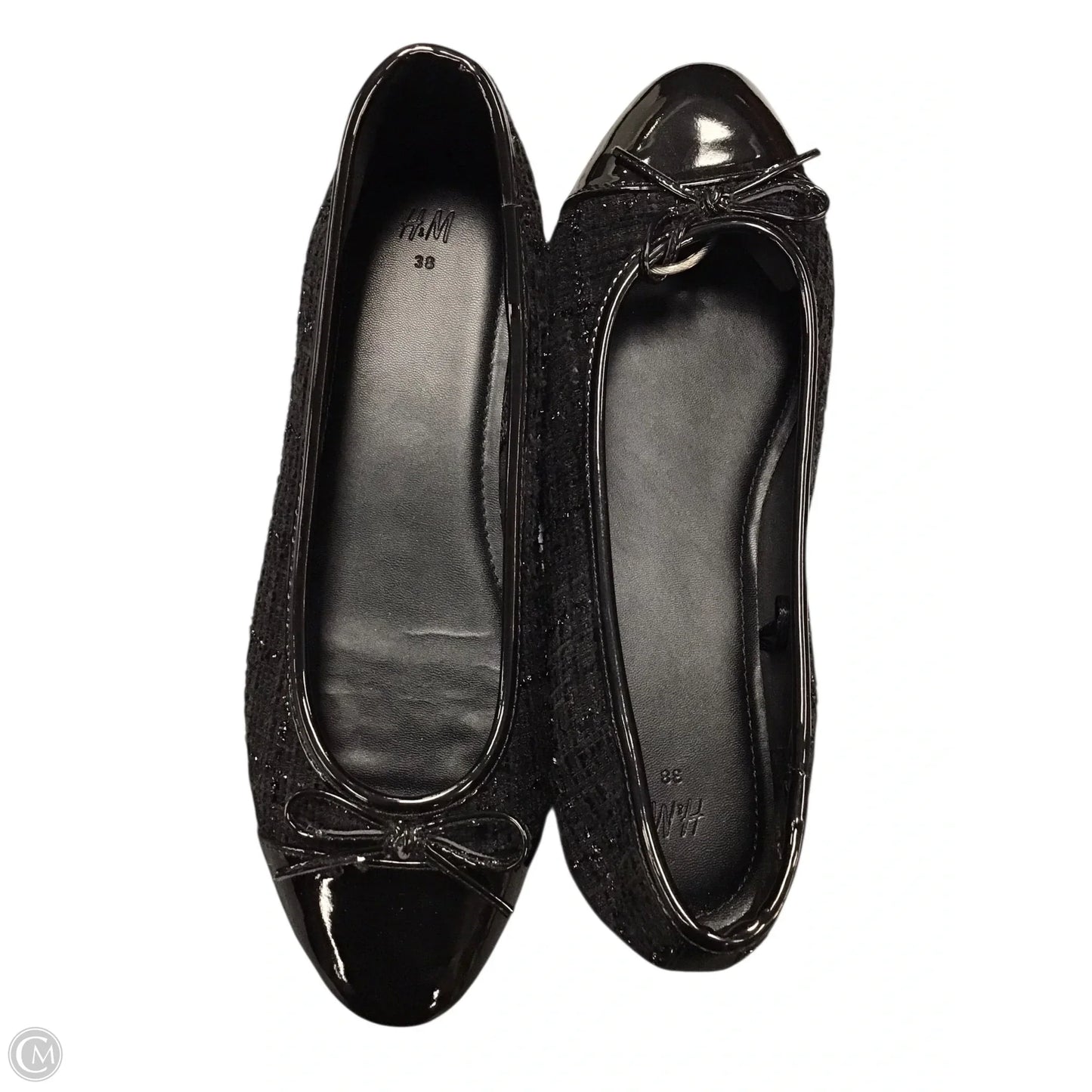 Shoes Flats By H&m In Black, Size: 7