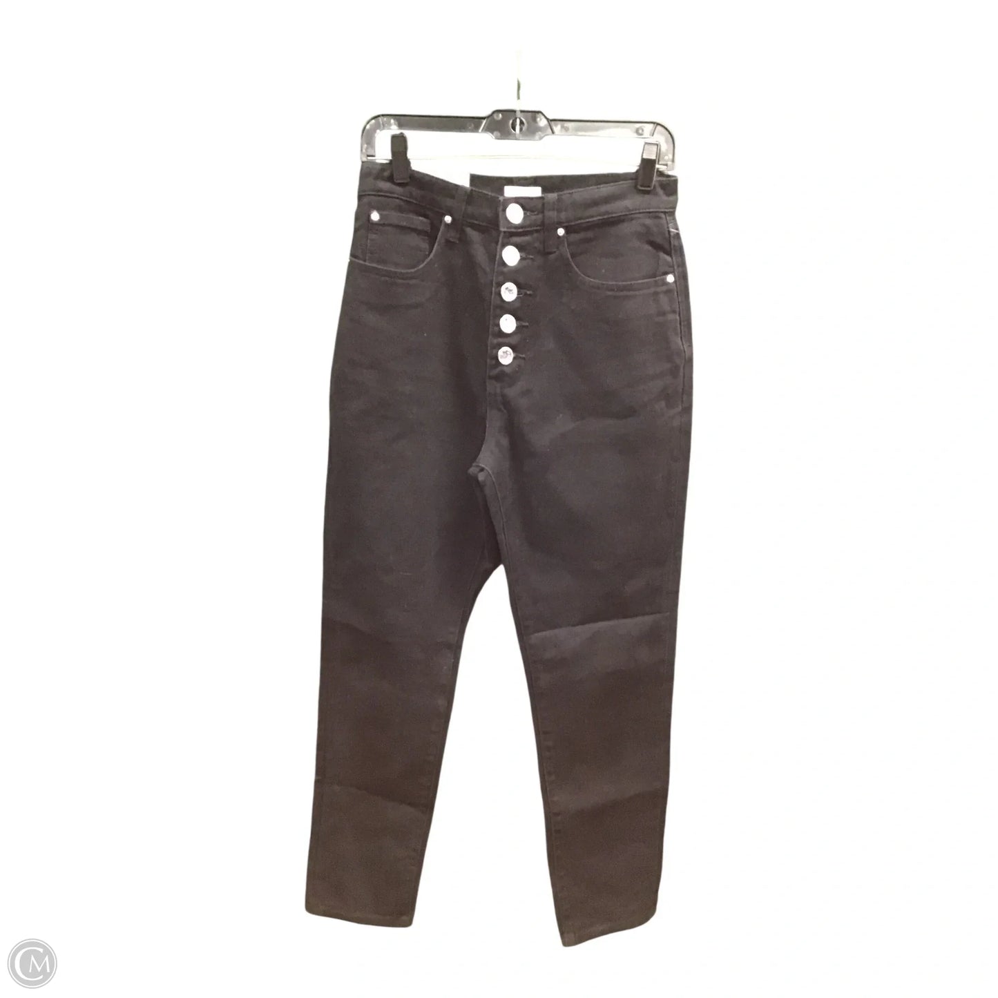 Jeans Skinny By Clothes Mentor In Black & Silver, Size: 6