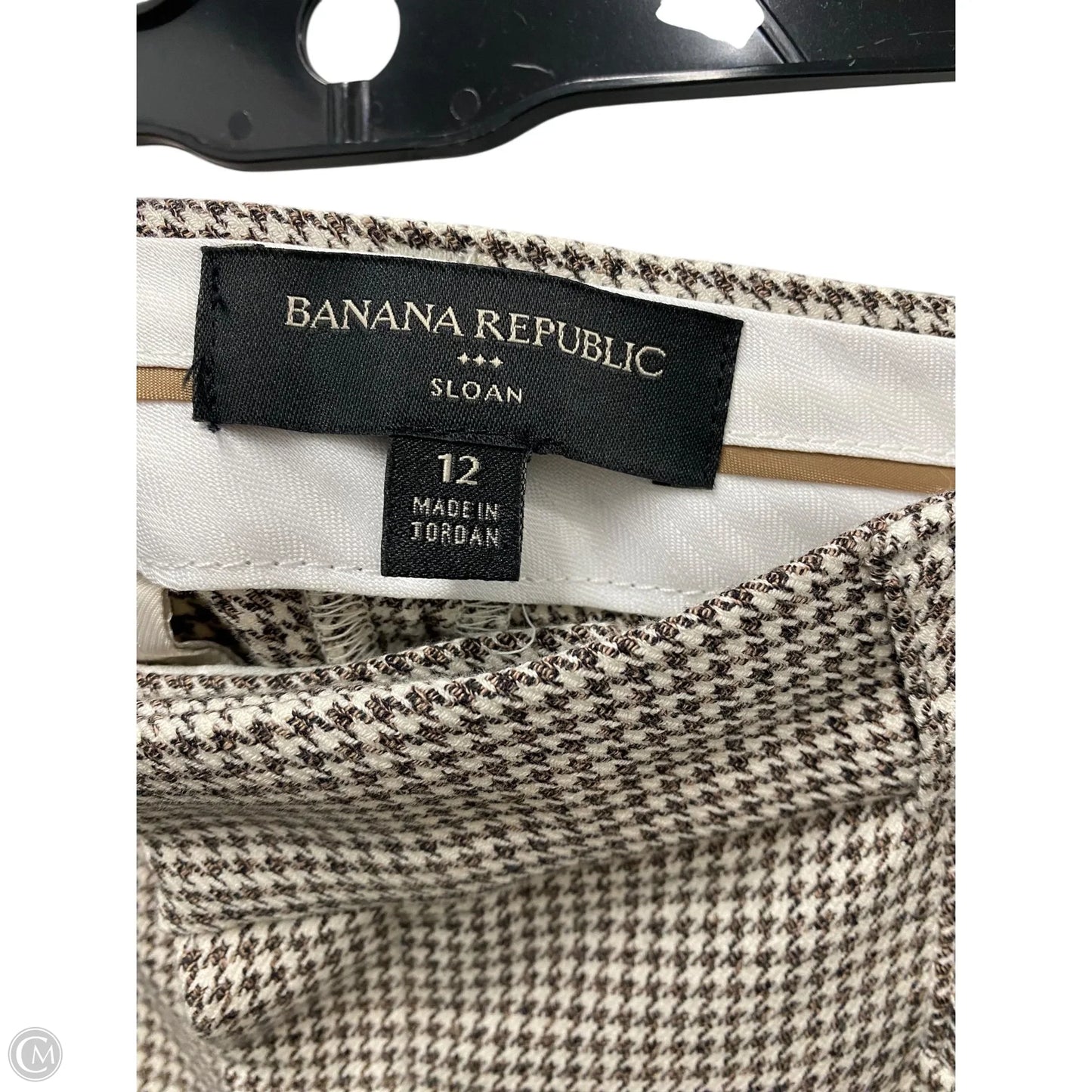 Pants Dress By Banana Republic In Brown & Cream, Size: 12