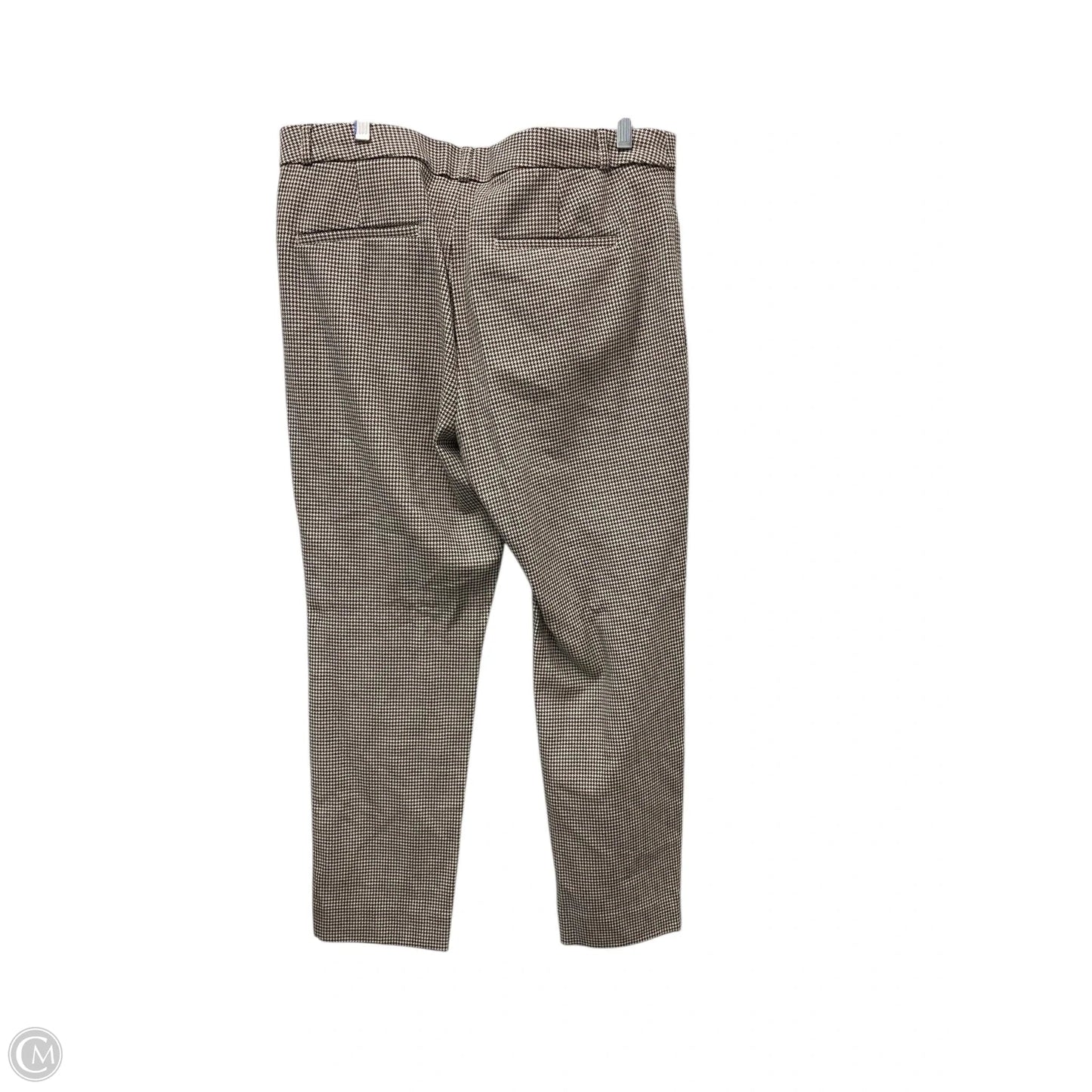 Pants Dress By Banana Republic In Brown & Cream, Size: 12