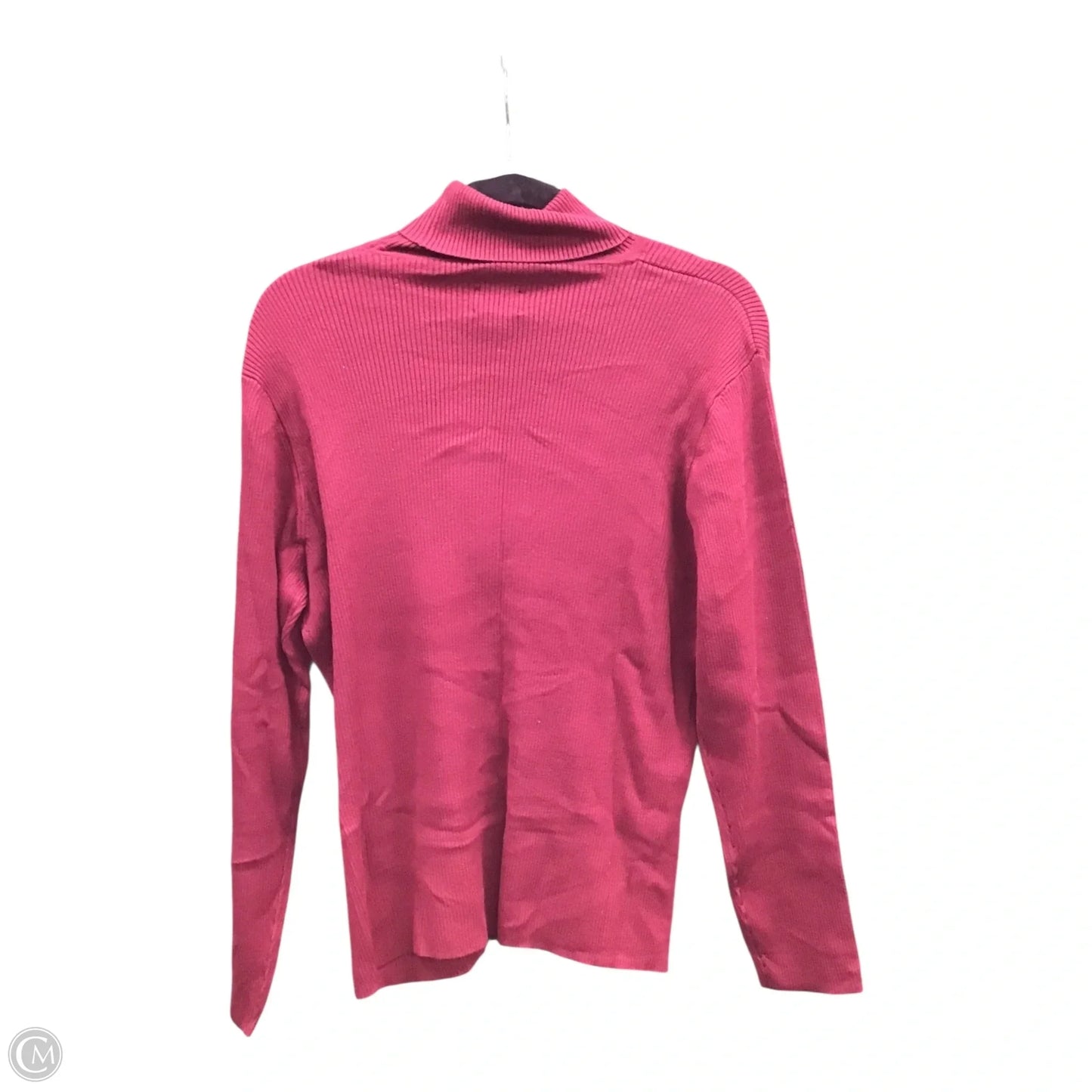 Sweater By Chicos In Maroon, Size: Xl