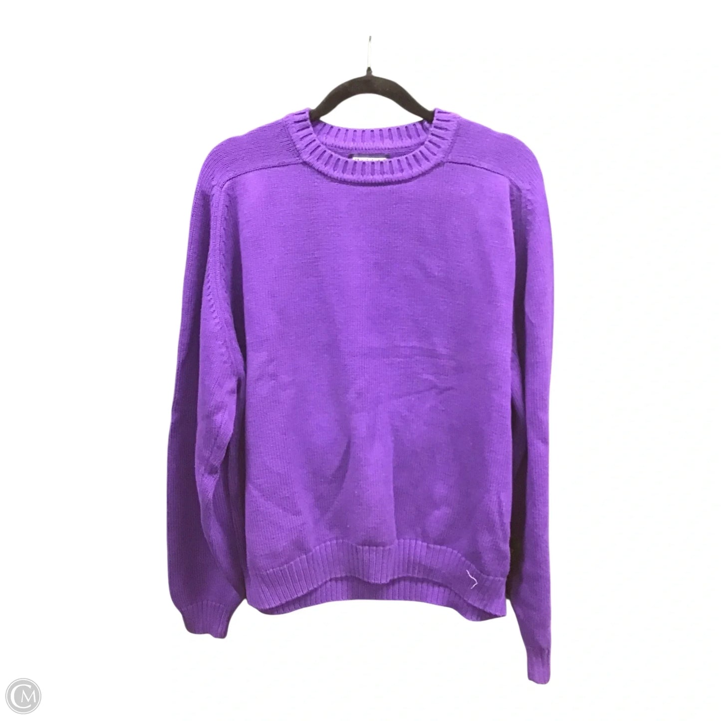 Sweater By Lands End In Purple, Size: Xl