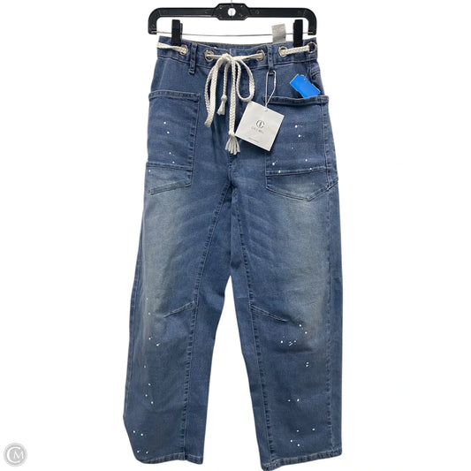Jeans Wide Leg By Clothes Mentor In Blue, Size: 4