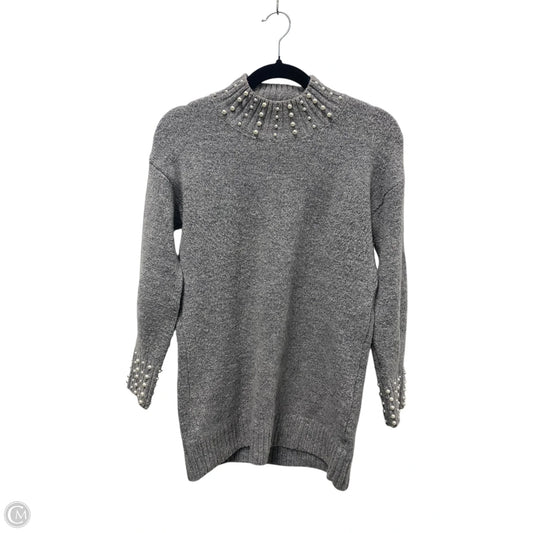 Sweater By Dreamers In Cream & Grey, Size: S